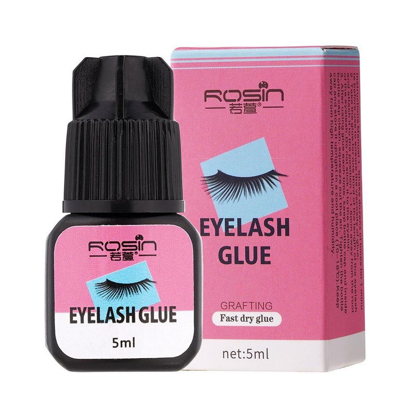 5ml eyelash extension glue, odorless, suitable for beginners and eyelid extension salons.